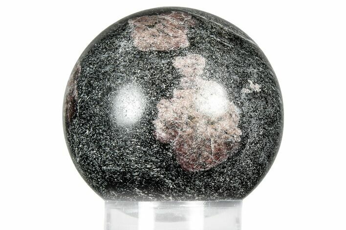 Polished Spinel in Granite Sphere - India #359770